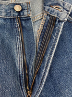 ダブルアールエル RRL 90s DENIM PANTS デニム パンツ ジップフライ ジーパン ジーンズ USA製 Ralph Lauren インディゴ 青 ロゴ R004 デニム ブルー サイズ 34 104MB-220