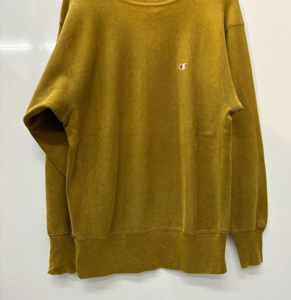 【曜日割引対象外】 チャンピオン Champion 90's USA製 REVERSE WEAVE コヨーテ色 スウェット Lサイズ 201MT-2832 VB