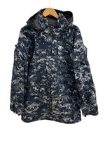 ミリタリー military US NAVY デジタルカモ 迷彩 ナイロンパーカー SPM1C1-08-D-1029 MEDIUM REGULAR ジャケット ネイビー Mサイズ 101MT-4868