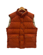エディー バウアー Eddie Bauer 70s~80s 70s 80s 黒タグ ダウンベスト VINTAGE ヴィンテージ ベスト オレンジ 101MT-5126