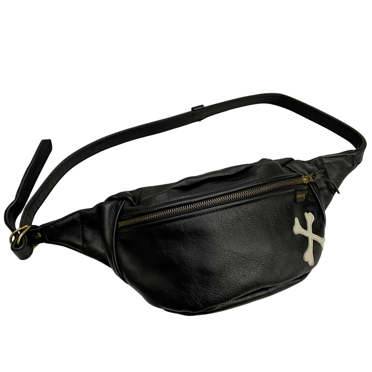 曜日割引対象外】 バンソン VANSON BACKDROP 別注 クロスボーン レザー