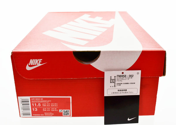 ナイキ NIKE AIR MAX 90  エアマックス 90 スニーカー 黒  FN6958-002 メンズ靴 スニーカー ブラック 29.5cm 103S-488