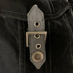 インジアティック in the attic お兄系 ファイヤーマンジャケット ファーコート 129-1019 ブラック Lサイズ 201MT-4645