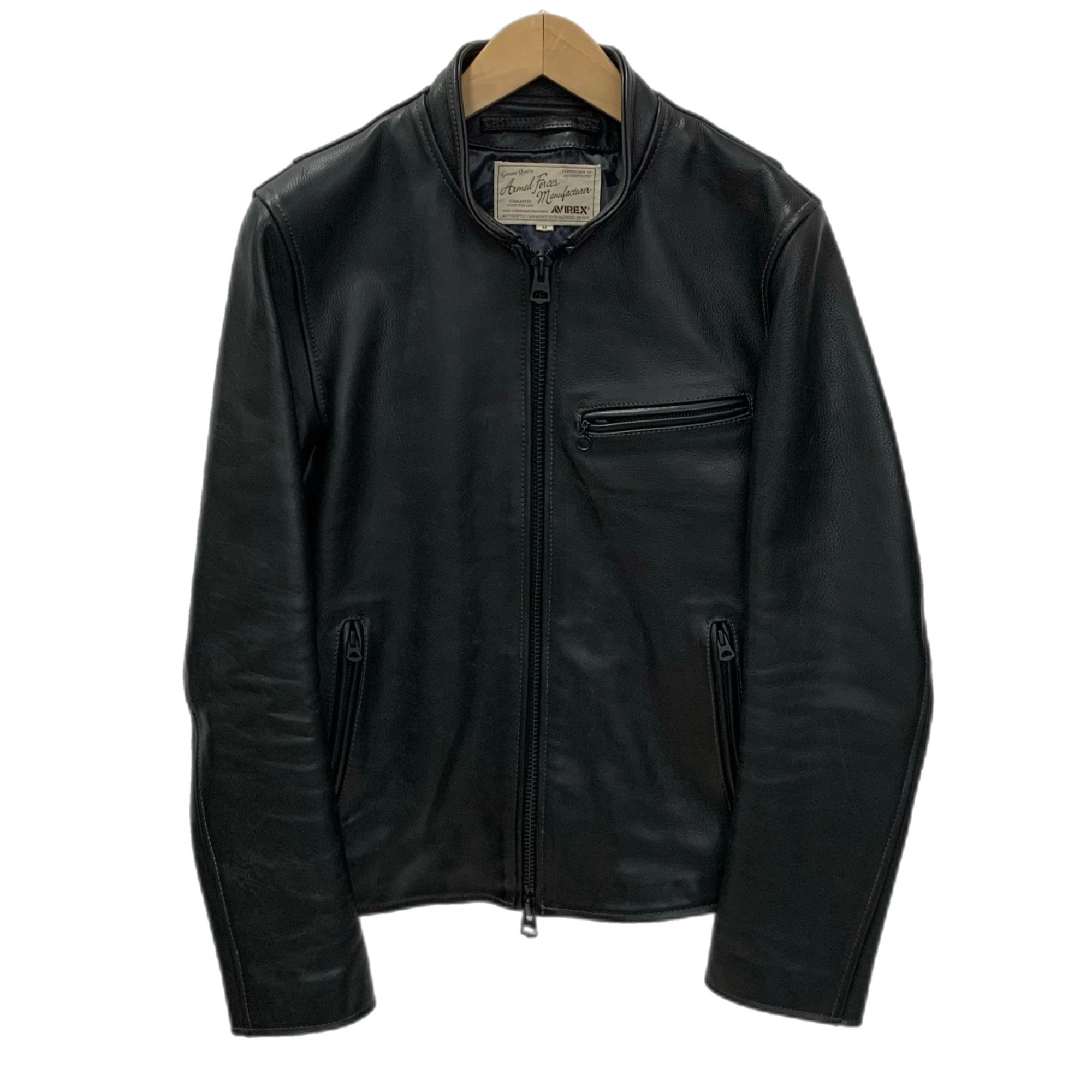 アヴィレックス AVIREX レザー シングルライダース 6141057 ジャケット