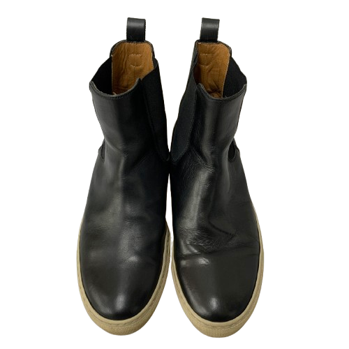 マノヴィエトスカーネ Manovie Toscane サイドゴアブーツ ショートブーツ レディース靴 ブーツ サイドゴア ブラック サイズ 41サイズ 201-shoes1392