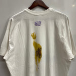 【曜日割引対象外】 ヴィンテージ vintage 90's NINE INCH NAILS "The Downward Spiral halo eight " Hanes USA製 Tシャツ ホワイト XLサイズ 201MT-4491 VB