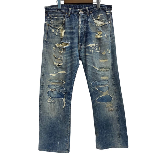 【曜日割引対象外】 リーバイス Levi's LVC S501XX 44501 青山限定 大戦モデル デニム ブルー W36 L32サイズ 201MB-953 VB
