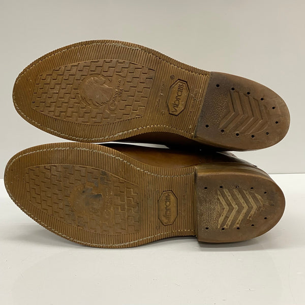 【曜日割引対象外】 チペワ CHIPPEWA ブーツ ウエスタンブーツ 26790 メンズ靴 ブーツ ペコスタイプ ブラウン 8 1/2Dサイズ 201-shoes1347 VB