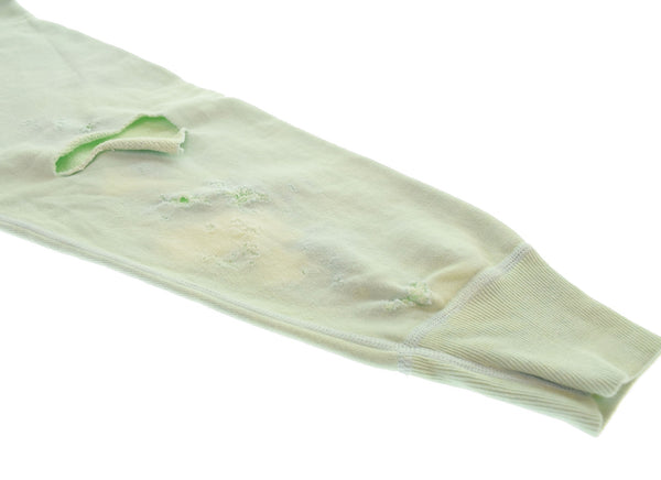 セントマイケル  SAINT MICHAEL 23AW JESUS CREW N SWEAT SHIRT ダメージ加工 ヴィンテージ加工 SM-A23-0000-024 スウェット ブルー LLサイズ 103MT-3009