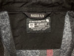 カーハート Carhartt RUGGED FLEX RELAXED FIT SHIRT JACKET シャツジャケット フリース ライナー 黒 ジャケット 無地 ブラック 2XLサイズ 104MT-1937