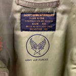 ヒューストン HOUSTON B-15B ジャケット グリーン 40サイズ 201MT-4209