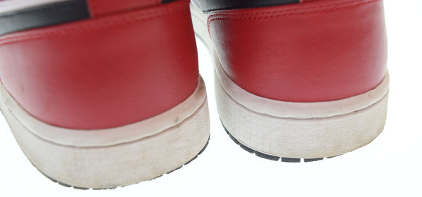 ナイキ NIKE AIR JORDAN 1 MID CHICAGO BLACK TOE エアジョーダン1 ミッド シカゴ ブラック トゥ 554724-069 メンズ靴 スニーカー レッド 28.5cm 103S-1109