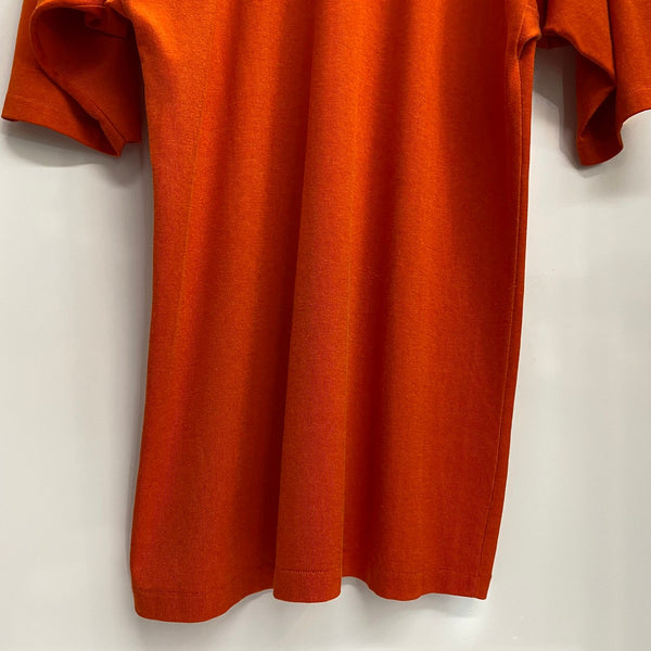 【曜日割引対象外】 チャンピオン Champion 70's 80's  フットボールtシャツ Tシャツ オレンジ 201MT-4230 VB