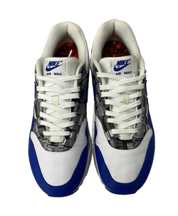 ナイキ NIKE アトモス×ナイキ エアマックス1 ブルー ATMOS × NIKE AIR MAX 1 BLUE AQ0927-100 メンズ靴 スニーカー ロゴ ブルー 28cm 201-shoes856