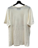 グッチ GUCCI × Disney ディズニー PRINT LOGO S/S T-Shirt プリント ロゴ 半袖 Tシャツ ミッキー アイボリー 白 Tシャツ キャラクター ホワイト Lサイズ 104MT-2336