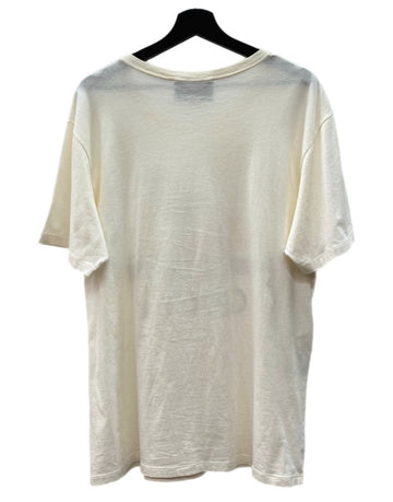 グッチ GUCCI × Disney ディズニー PRINT LOGO S/S T-Shirt プリント ロゴ 半袖 Tシャツ ミッキー アイボリー 白 Tシャツ キャラクター ホワイト Lサイズ 104MT-2336