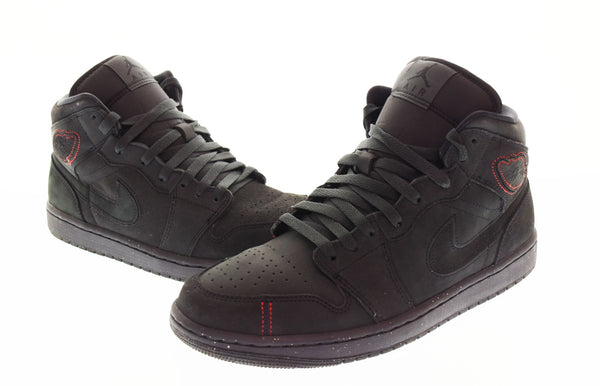 ナイキ NIKE Air Jordan 1 Mid SE Craft エアジョーダン1 ミッド SE クラフト 黒 FD8634-001 メンズ靴 スニーカー ブラック 27.5cm 103S-1039