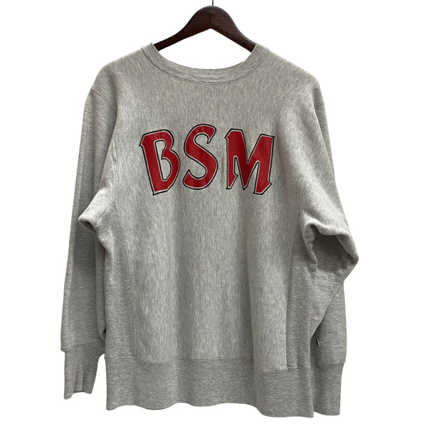 【曜日割引対象外】 チャンピオン Champion 80's REVERSE WEAVE BSM USA製 トリコタグ スウェット グレー Lサイズ 201MT-3964 VB