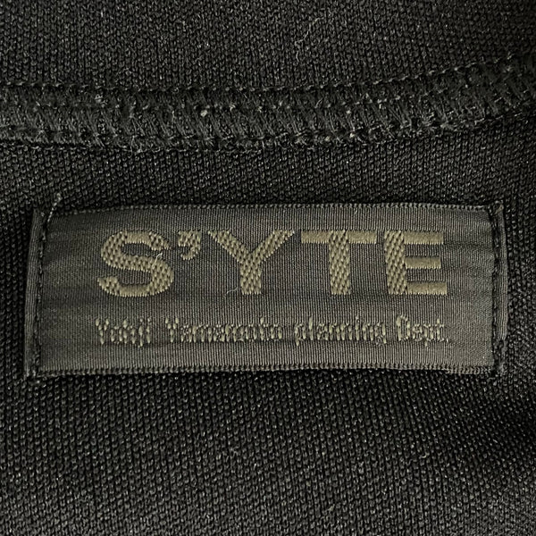 サイト S'YTE 21AW Message Side Tape Track Jacket メッセージ トラック ジャケット UT-Y39-901 ジャージ ブラック 4サイズ 201MT-4164