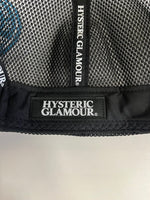 ヒステリックグラマー HYSTERIC GLAMOUR Guitar Girl Mesh Cap  ギター ガール メッシュ キャップ 黒 02233QH05 帽子 メンズ帽子 キャップ ブラック 101hat-141