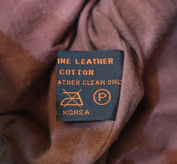 ビーマッコイ B-MCCOY'S  STEERHIDE LEATHER SINGLE RIDERS JACKET ステアハイド シングル レザー ライダース ジャケット バイカー 42 ジャケット ブラウン 103MT-2239