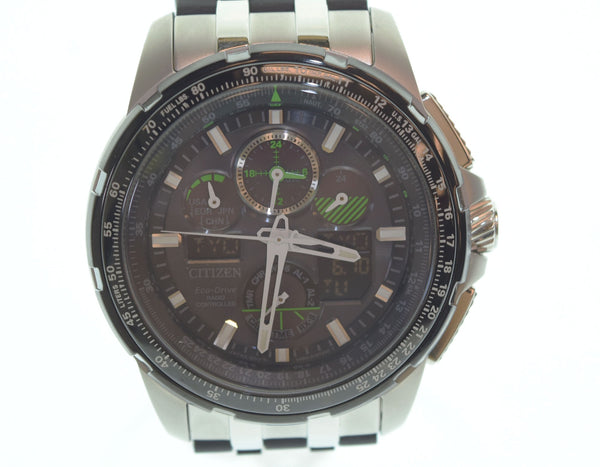 シチズン CITIZEN エコドライブ プロマスター Skyhawk 腕時計 黒 メンズ腕時計ブラック 103T-48