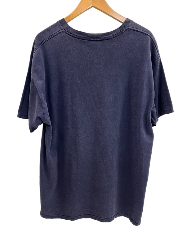 ヴィンテージ vintage 00s ©2001 ザ シンプソンズ THE SIMPSONS Hangin' with the HOMEY US古着 キャラT Tシャツ ネイビー Lサイズ 101MT-4532