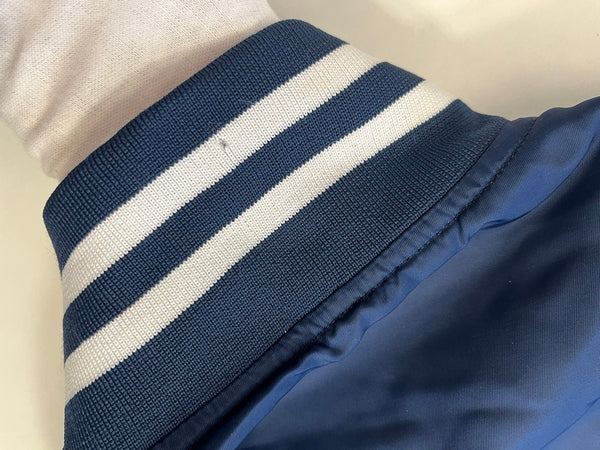 フェルコ FELCO ©1997 70周年 New York Yankees ヤンキース MLB スタジャン ナイロンジャケット ジャケット ネイビー Lサイズ 101MT-5071