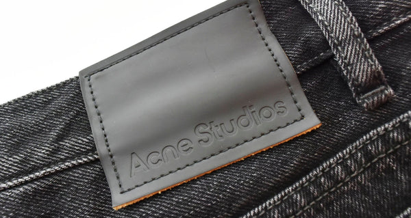 アクネストゥディオズ ACNE STUDIOS 2021M ルーズブーツカット デニムパンツ 黒 B00269- デニム ブラック 29 30 103MB-257