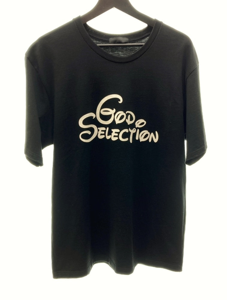 ゴッドセレクション GOD SELECTION XXX 20SS LOGO PRINT TEE ロゴ プリント Tシャツ coke is it 半袖  黒 - Tシャツ プリント ブラック Lサイズ 104MT-212 | 古着通販のドンドンサガール