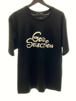 ゴッドセレクション GOD SELECTION XXX 20SS LOGO PRINT TEE ロゴ プリント Tシャツ coke is it 半袖 黒 - Tシャツ プリント ブラック Lサイズ 104MT-212