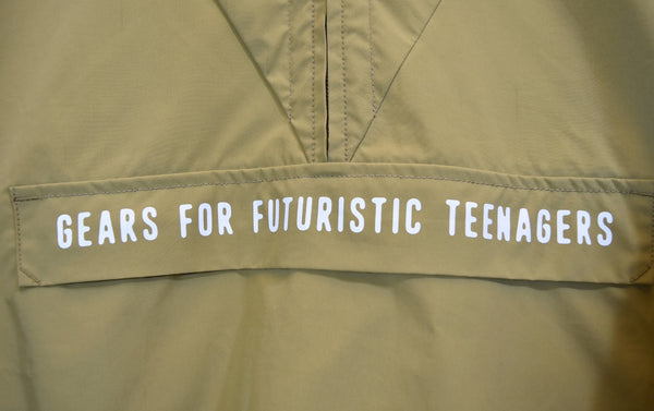 ヒューマンメイド HUMAN MADE ハーフジップ アノラック Half-Zip Anorak NYLON ナイロン MOUNTAIN PARKA マウンテンパーカー  XXL ジャケット ベージュ 103MT-3459