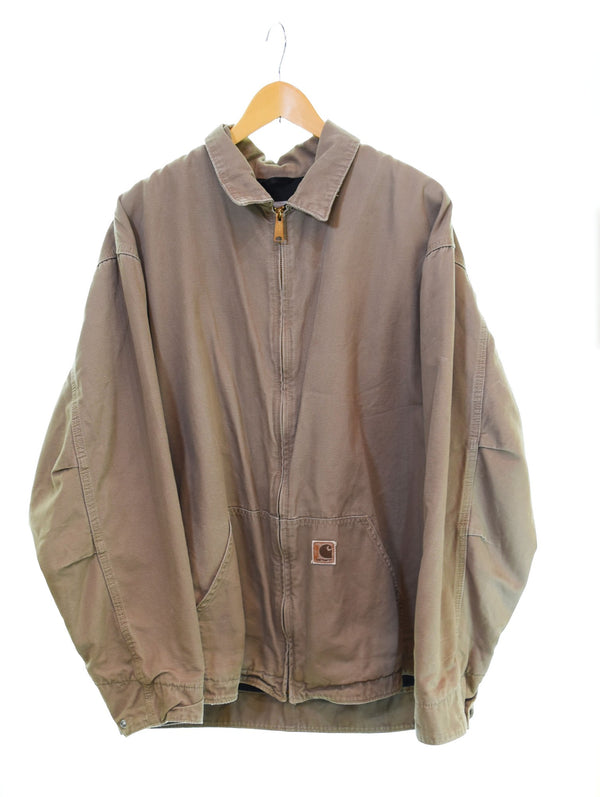 カーハート Carhartt USA製 hamilton Jacket ハミルトン ジャケット ダック ジャケット 茶  RN14806 ジャケット ブラウン LLサイズ 103MT-2359