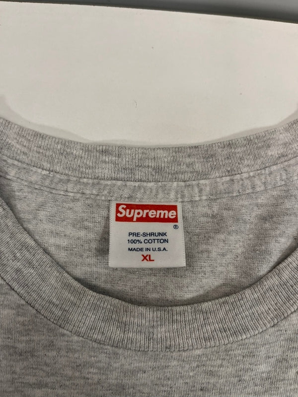 シュプリーム SUPREME Peter Sellers Tee ピーターセラーズ 半袖カットソー  XL Tシャツ グレー LLサイズ 101MT-4926