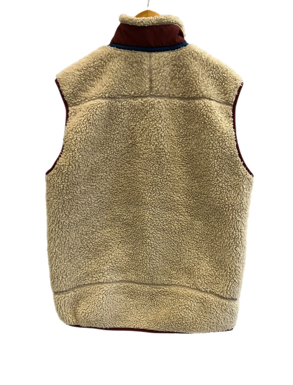 パタゴニア PATAGONIA M's Classic Retoro-X Vest クラシックレトロXベスト ボアベスト フリースベスト 23048 ベスト ベージュ Lサイズ 101MT-5405