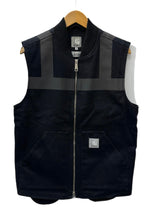 カーハート Carhartt  Slam Jam Canvas Vest with Reflective Stripes コラボ ベスト ブラック Mサイズ 201MT-3064