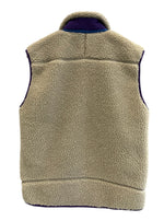 パタゴニア PATAGONIA Classic Retoro-X Vest クラシックレトロXベスト ボアベスト フリースベスト 23048FA20 ベスト ベージュ Mサイズ 101MT-5408