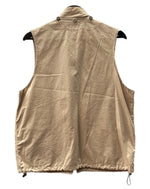 フィルソン FILSON 00s HUNTING VEST ハンティング ベスト フィッシング トラベル USA製 ノースリーブ 薄茶 ベスト 無地 ベージュ Sサイズ 104MT-1398