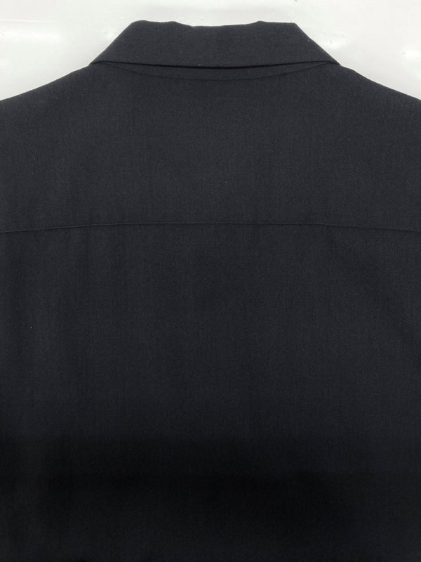 シュタイン stein W/TA SS SHIRT ウール トリアセテート ショートスリーブ シャツ ボタン 半袖 紺 ST.066 半袖シャツ 無地 ネイビー Mサイズ 104MT-2335