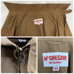 【曜日割引対象外】 マクレガー McGREGOR 70's スウィングトップ ジャケット ブラウン 44サイズ 201MT-3986 VB