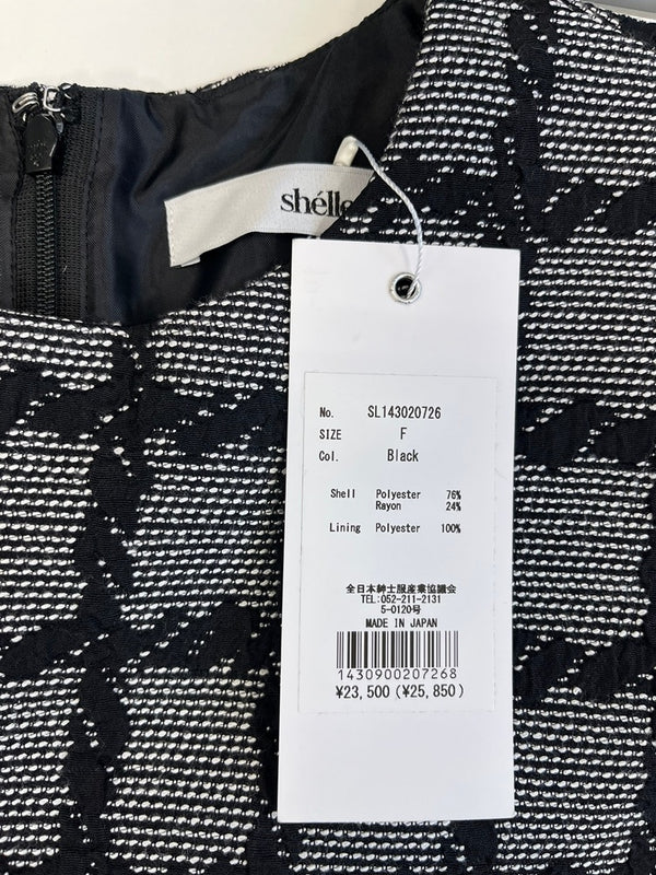 シェリエ Sheller ノースリーブトップス  SL143020726 ノースリーブ ブラック フリーサイズ 101LT-158