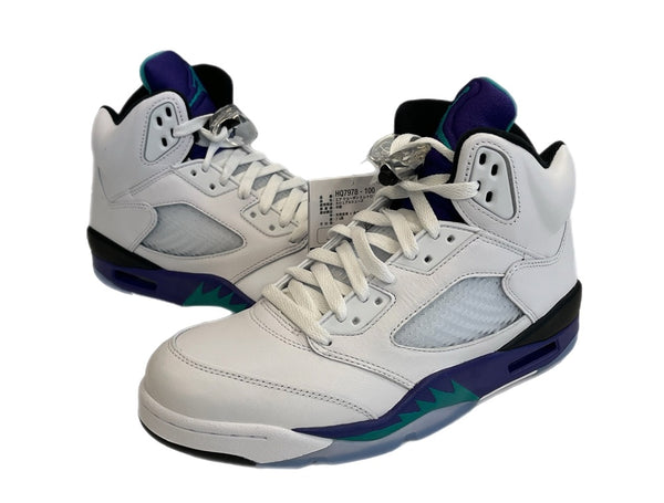 ジョーダン JORDAN Nike Air Jordan 5 Retro Grape 2025 ナイキ エアジョーダン5 レトロ グレープ HQ7978-100 メンズ靴 スニーカー ホワイト 27cm 101sh-2190
