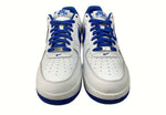 ナイキ NIKE 21年製 AIR FORCE 1 LOW MEDIUM BLUE エア フォース ロー ミディアム ブルー AF1 シューズ 白 青 DH7561-104 メンズ靴 スニーカー ホワイト 28cm 104-shoes633