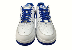 ナイキ NIKE 21年製 AIR FORCE 1 LOW MEDIUM BLUE エア フォース ロー ミディアム ブルー AF1 シューズ 白 青 DH7561-104 メンズ靴 スニーカー ホワイト 28cm 104-shoes633