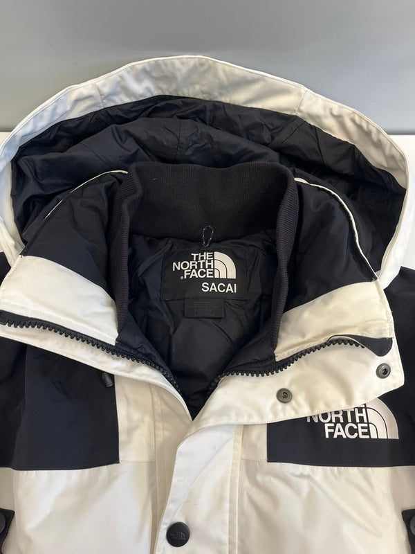 ノースフェイス THE NORTH FACE ×sacai BOMBER JACKET サカイ ボンバージャケット 17AW MA-1 NF0A3L7N XL ジャケット ホワイト 101MT-4891