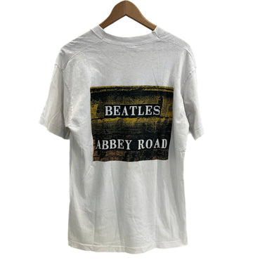 バンド band 90's 90年代 FRUIT OF THE LOOM The Beatles Abbey Road ビートルズ アビーロード vinatge ヴィンテージ MADE IN USA アメリカ製 Tシャツ ホワイト Lサイズ 101MT-4222