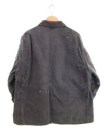 カーハート Carhartt 90s michigan chore coat ミシガンチョアコート ダックカバーオール 90's 襤褸 雰囲気 ジャケット ブラック 103MT-3350