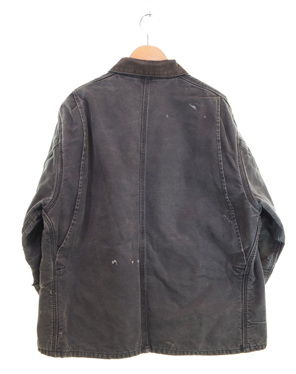 カーハート Carhartt 90s michigan chore coat ミシガンチョアコート ダックカバーオール 90's 襤褸 雰囲気 ジャケット ブラック 103MT-3350
