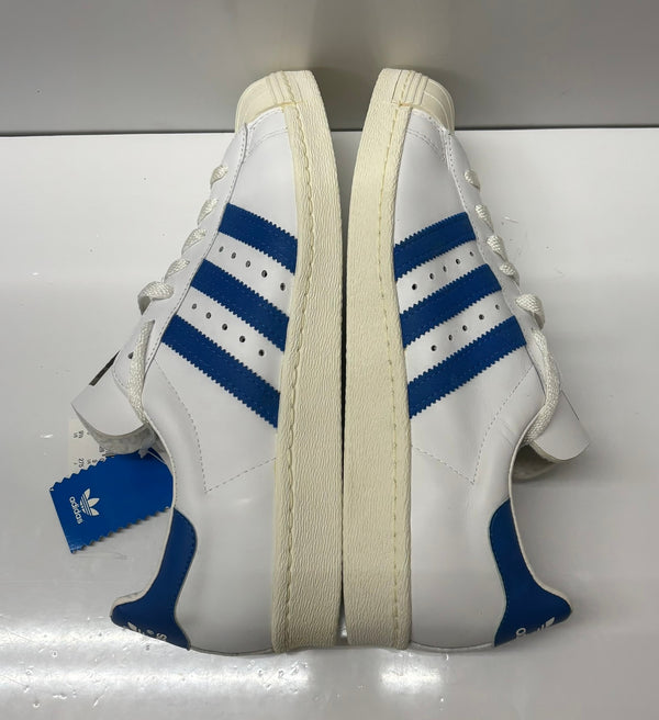 アディダス adidas SUPER STAR 80s スーパースター 668432 メンズ靴 スニーカー ホワイト 27.5㎝サイズ 201-shoes1066