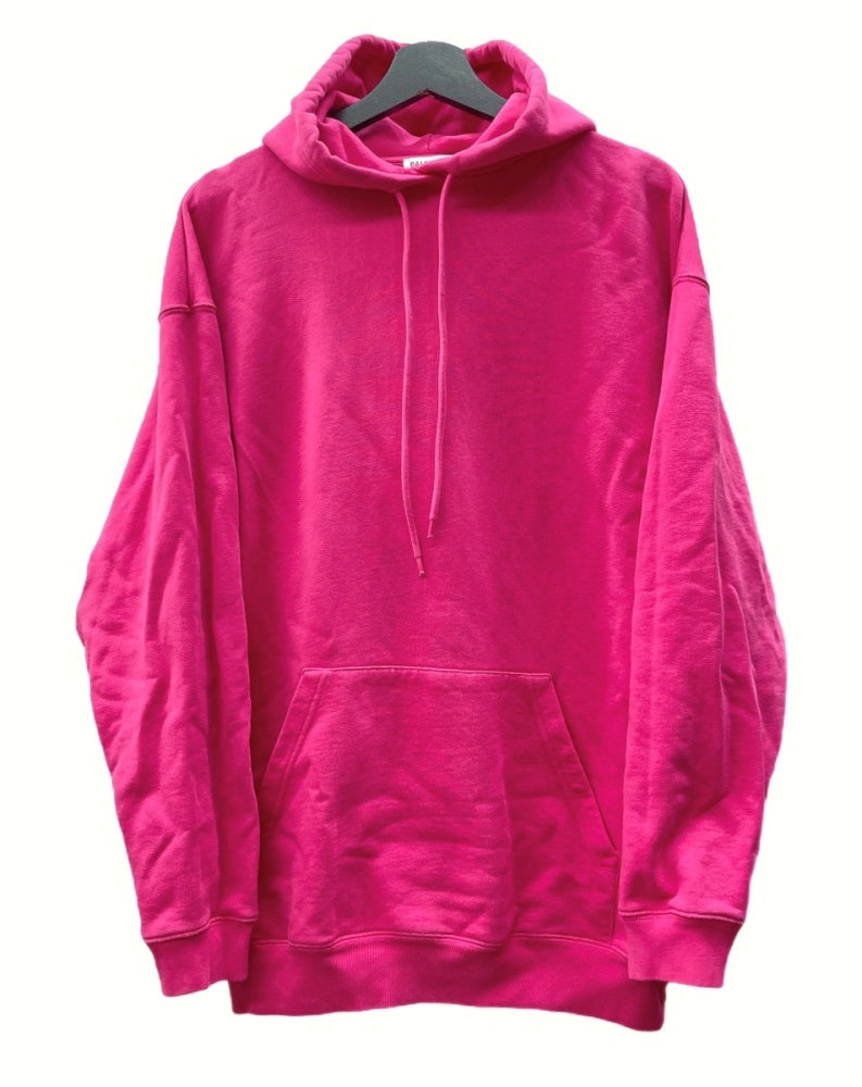 バレンシアガ BALENCIAGA 19AW BACK LOGO PULLOVER HOODIE バック ロゴ プルオーバー フーディ パーカー  スウェット 570798 THV79 パーカ ロゴ ピンク Sサイズ 104MT-816